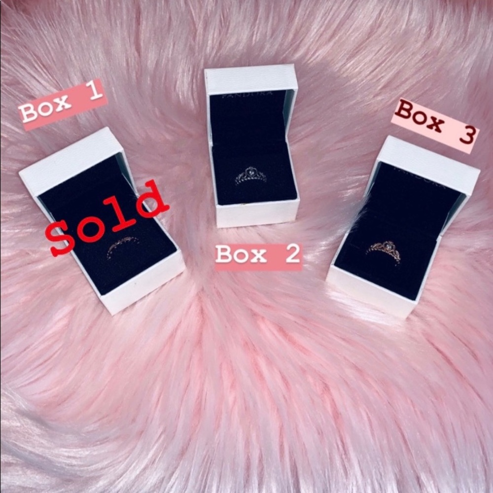 ❗️SOLD❗️ Empty Pandora Ring Boxes 💍✨